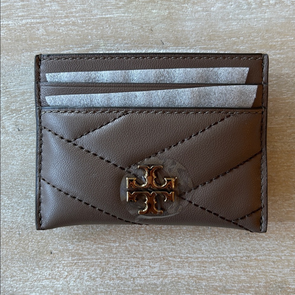 Tory Burch Kira Chevron Card Case NWT